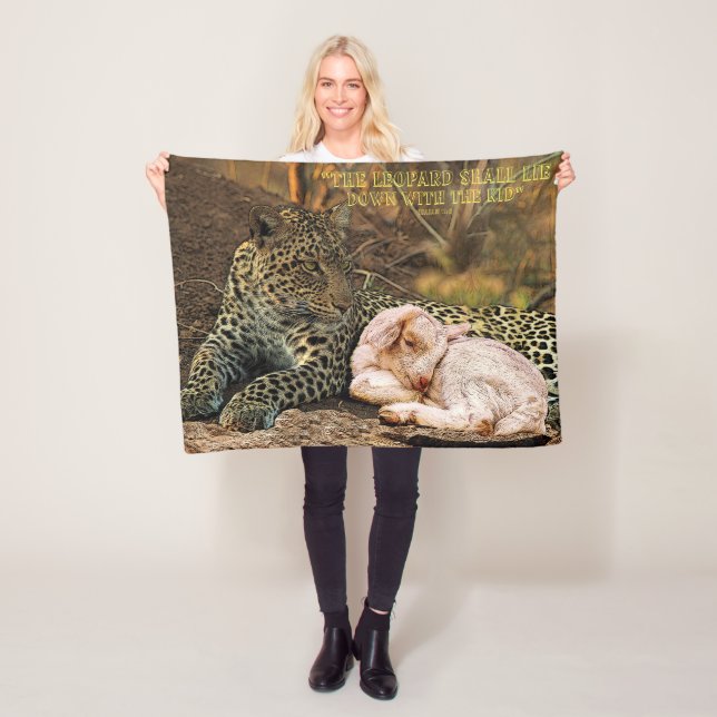 Cobertor De Velo O leopardo encontrar-se-á para baixo com o (In Situ)