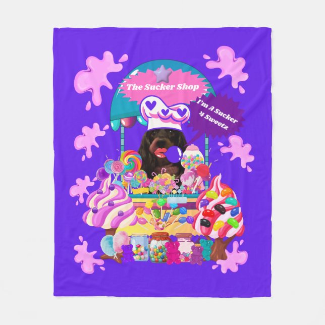 Cobertor De Velo O Lollipop e o Compro Cady (Frente)