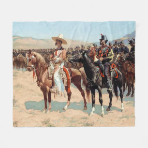 Cobertor De Velo O Major Mexicano por Frederic Remington (1889)