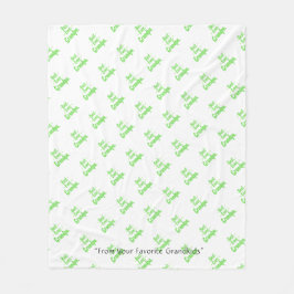 Cobertor De Velo O melhor vovô do mundo - Presente personalizado pa