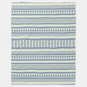 Cobertor De Velo O Minoan Aegean Fleece Blanket