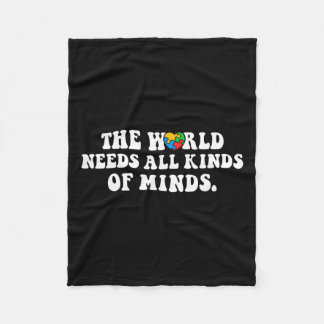 Cobertor De Velo O Mundo Precisa De Todos Os Tipos De Atenção Ao Au