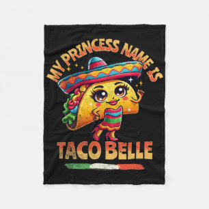 Cobertor De Velo O Nome Da Minha Princesa É Taco Belle - Amante De