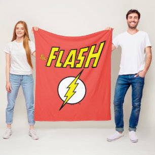 Cobertor De Velo O Nome do Flash & Logotipo do Raio