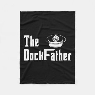 Cobertor De Velo O Padre Dock Capitão Do Pai Engraçado Fath