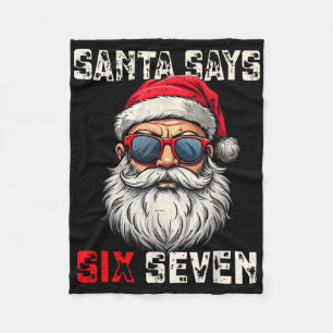 Cobertor De Velo O Papai Noel Diz Seis Sete Natal Engraçado 67 Meme