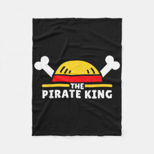 Cobertor De Velo O Pirata Rei Engraçado Animador Japonês Me Promove