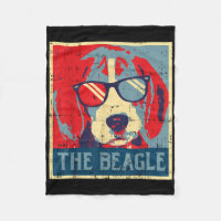 O Poster de Beagle Obama Vintage Animal Pet Hound
