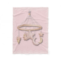 O primeiro móvel do bebê | Lua e Estrelas Pastel