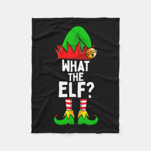 Cobertor De Velo O que é o Natal da família do Elf?