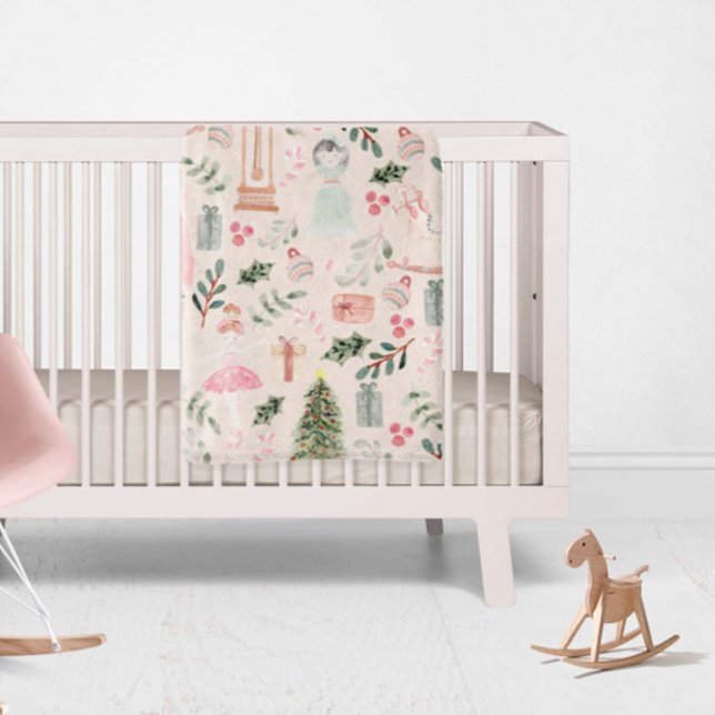 Cobertor De Velo O Quebra-Nozes | Feriados (fleece throw for christmas)