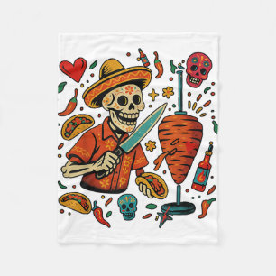 Cobertor De Velo O Rei Do Taco Mexicano De Trompo Al Pastor