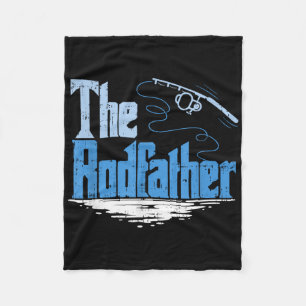 Cobertor De Velo O Rodfather Paródia Divertida de Pesca