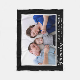 Cobertor De Velo O roteiro moderno do modelo da foto de família