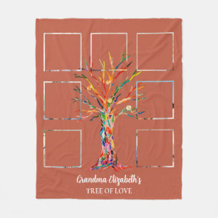 Cobertor De Velo O Sete Fotocolagem da Vovó