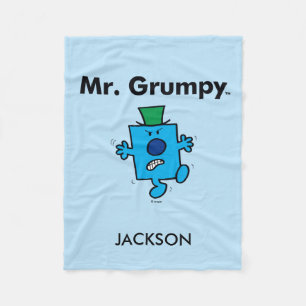 Cobertor De Velo O Sr. Mal-humorado do Sr. Homem é um Grump