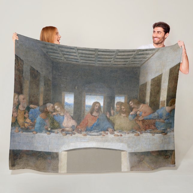 Cobertor De Velo O último jantar, Leonardo da Vinci (In Situ)