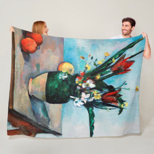 Cobertor De Velo O Vaso de Tulips, Paul Cezanne