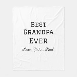 Cobertor De Velo O vovô nunca deu um nome simples para o avô