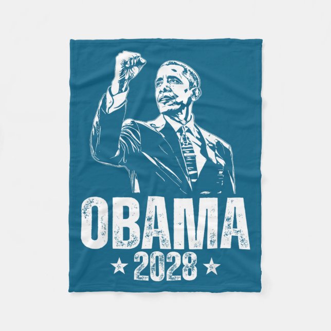 Cobertor De Velo Obama 2028 Let's Fix This Obama 48th President (Frente)