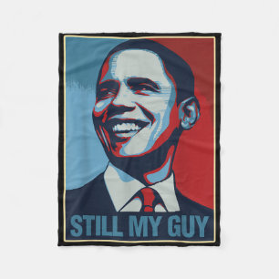 Cobertor De Velo Obama Shirt Ainda Minha Cara Barack Obama Oferece