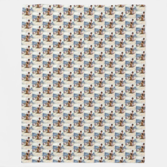 Cobertor De Velo Obcecado com Conquistar o Impossível (Frente)