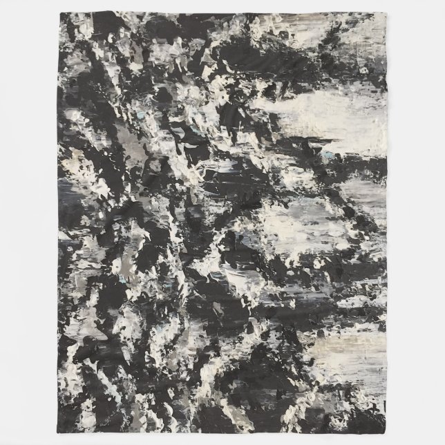 Cobertor De Velo Obsessões Contrárias Fleece Blanket (Frente)