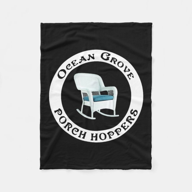 Cobertor De Velo Ocean Grove Nj Rch Hopper Summer Beach Gift Men Wo (Frente)