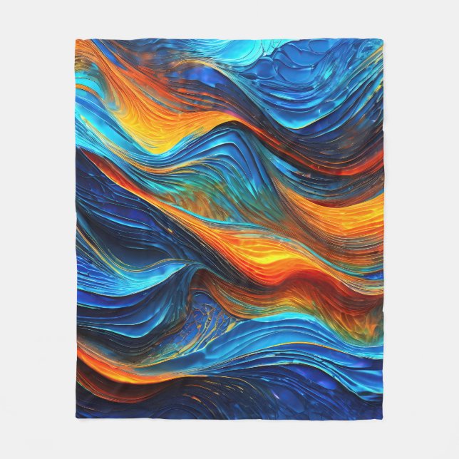 Cobertor De Velo Ocean Lava "Pyroquatic" (Frente)