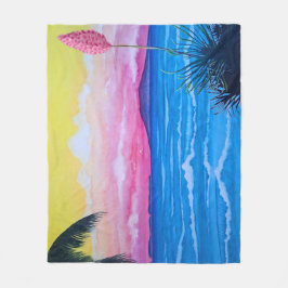 Cobertor De Velo Oceano Sunset