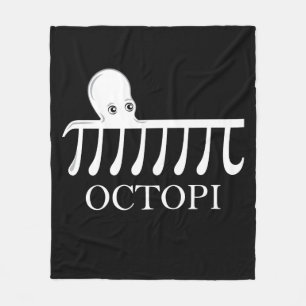 Cobertor De Velo Octopi - Engraçado Pi Octopus Math