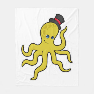Cobertor De Velo Octopus com chapéu