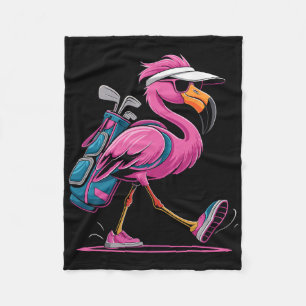 Cobertor De Velo Óculos de Sol de Golfe Ping Flamingo Mulher Senhor