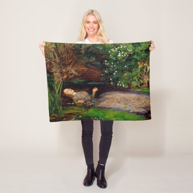 Cobertor De Velo Ofélia, John Everett Millais, 1851-1852 (In Situ)