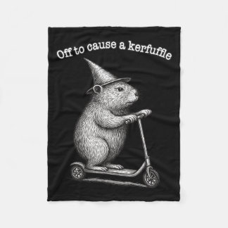 Cobertor De Velo Off To Cause A Kerfuffle Scooter Groundhog Premium