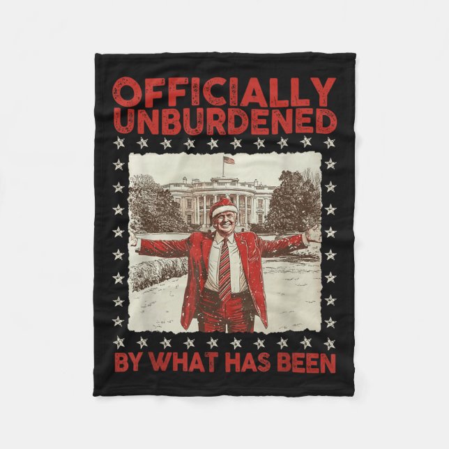 Cobertor De Velo Officially Unburdened By What Has Been Trump Victo (Frente)