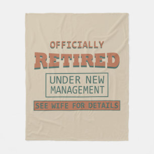 Cobertor De Velo oficialmente aposentado sob nova direção