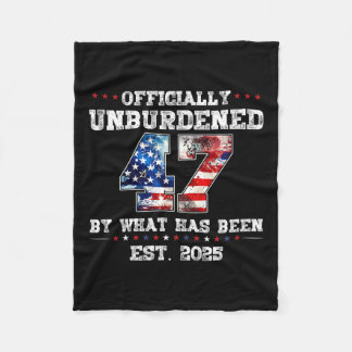 Cobertor De Velo Oficialmente Descarregado Pelo Que Foi Trump Victo