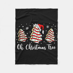 Cobertor De Velo Oh Árvore de Natal Bolos de Chapéu de Papai Noel D