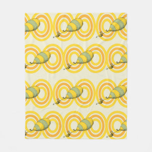 Cobertor De Velo Oh, os lugares que você vai Padrão Laranja