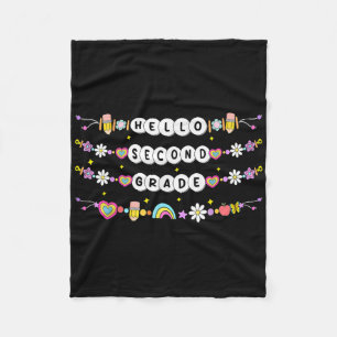 Cobertor De Velo Olá Pulseiras de Amizade da Segunda Série De Volta