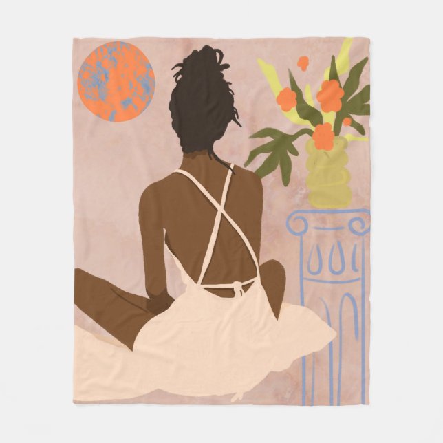 Cobertor De Velo Olhando para o Abismo (Frente)