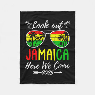 Cobertor De Velo Olhe Jamaica 2025 Aqui Vamos Nós Férias em Família