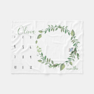 Cobertor De Velo Olhe-me crescer - a cobertura da foto com aguarela