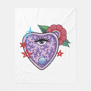 Cobertor De Velo Olho Halloween
