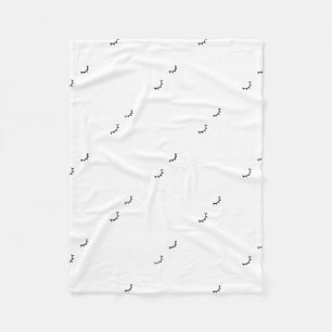 Cobertor De Velo Olhos fechados, apenas pestanas