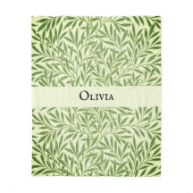 Olivia Elegant Floral Pattern Nome Personalizado