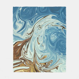 Cobertor De Velo Ondas primavera Melhor pintura colorida