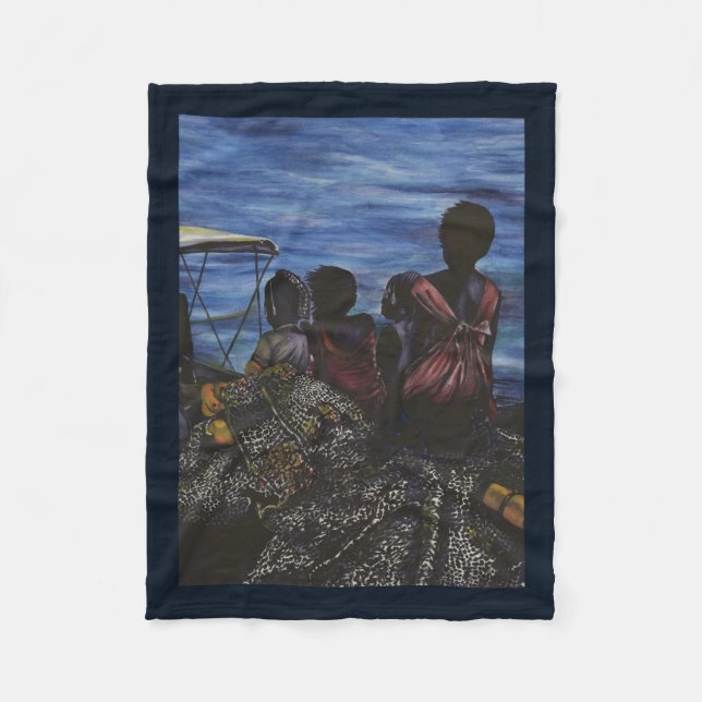 Cobertor De Velo Onde está o Pai? Ilha Harbor (Frente)