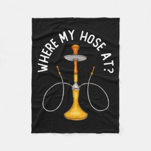 Cobertor De Velo Onde Minha Mão Na Engraçada Hookah Fumando Shisha